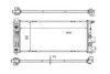 MERCE 16850013021702 Radiator, engine cooling